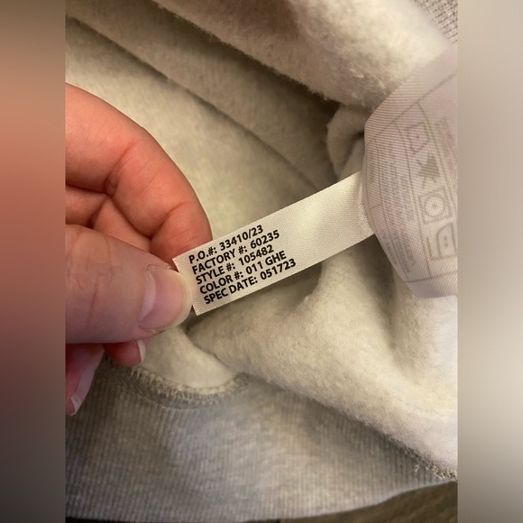 Antigua heather gray Indianapolis Colts crewneck sweatshirt - Picture 7 of 10